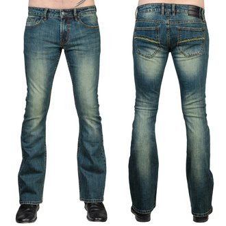 Uomo i pantaloni (jeans) WORNSTAR - Hellraiser - Annata Blu - WSP-HRBV