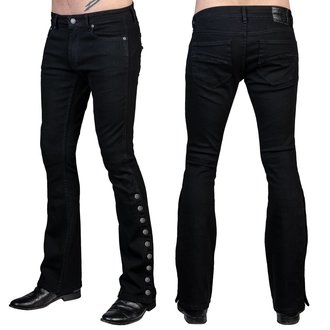Uomo i pantaloni (jeans) WORNSTAR - Hellraiser - Nero - WSP-HRKSB