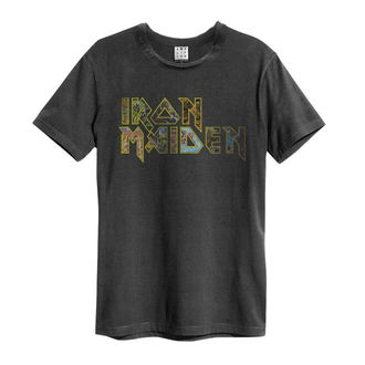 t-shirt metal uomo Iron Maiden - Eddies Logo - AMPLIFIED - ZAV210IME