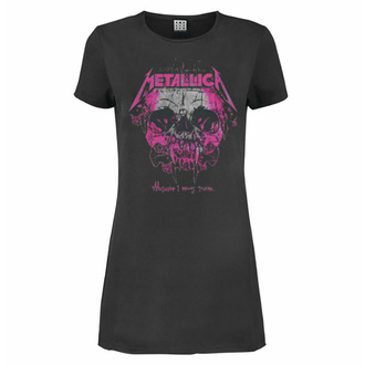 abito da donna METALLICA - WHEREVER I MAY ROAM PINK INK - CHARCOAL - AMPLIFIED, AMPLIFIED, Metallica
