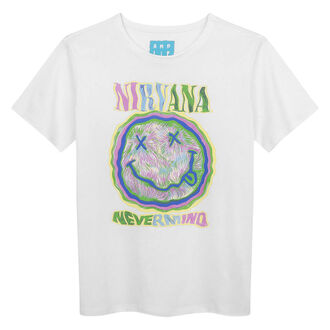 maglietta per bambini NIRVANA - SCRIBBLE SMILEY - Vintage White - AMPLIFIED, AMPLIFIED, Nirvana