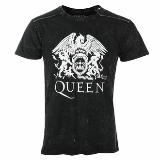 Maglietta da uomo Queen - Classic crest snow wash - ROCK OFF, ROCK OFF, Queen