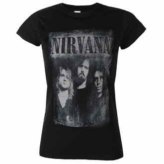 Maglietta da donna Nirvana - Faded Faces - ROCK OFF, ROCK OFF, Nirvana