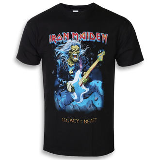 maglietta da uomo Iron Maiden - Eddie Sopra Basso - ROCK OFF - IMTEE73MB