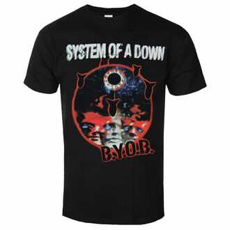 Maglietta da uomo System Of A Down - BYOB Classic - Nero - ROCK OFF, ROCK OFF, System of a Down