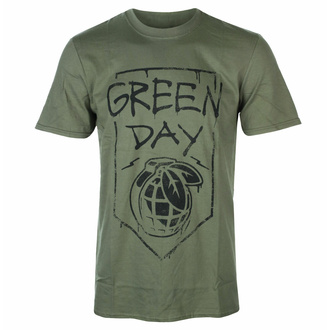 Maglietta da uomo Green Day - Organic Grenade - ROCK OFF, ROCK OFF, Green Day