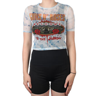 t-shirt donna (top) Guns N' Roses - Welcome To The Jungle - ROCK OFF, ROCK OFF, Guns N' Roses