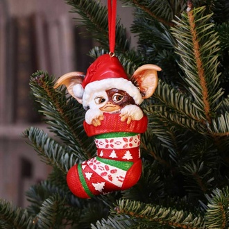 Decorazione natalizia (ornamento) Gremlins - Gizmo in Stocking, NNM, Gremlins