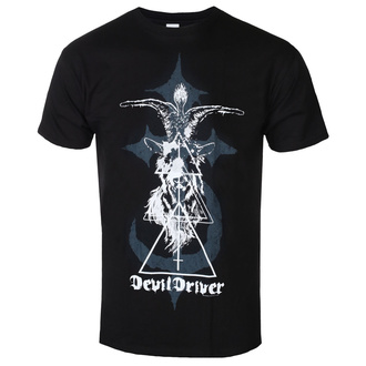 t-shirt metal uomo Devildriver - BAPHOMET - PLASTIC HEAD, PLASTIC HEAD, Devildriver