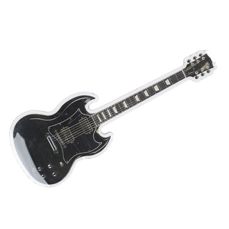 targhetta SG-Guitar - black - ROCKBITES, Rockbites