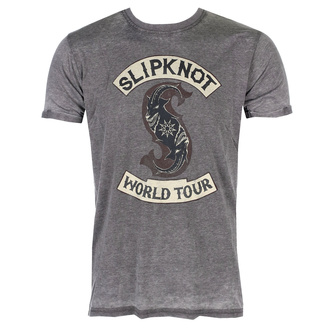 Maglietta Uomo con stampa Slipknot - World Tour - ROCK OFF - SKBO02MC