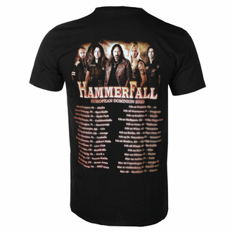 Maglietta da uomo Hammerfall - Dominion World - ART WORX, ART WORX, Hammerfall