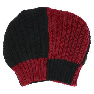Beanie HEARTLESS - PITCH HATE - ROSSO / NERO, HEARTLESS