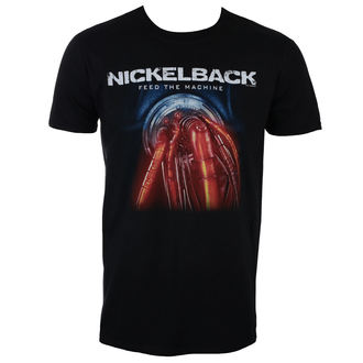 t-shirt metal uomo Nickelback - FEED THE MACHINE - PLASTIC HEAD, PLASTIC HEAD, Nickelback