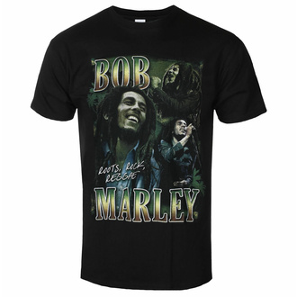 Maglietta da uomo Bob Marley - Roots, Rock, Reggae Homage - ROCK OFF, ROCK OFF, Bob Marley