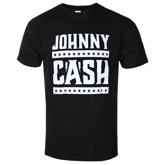 t-shirt metal uomo Johnny Cash - simple logo - LOW FREQUENCY, LOW FREQUENCY, Johnny Cash