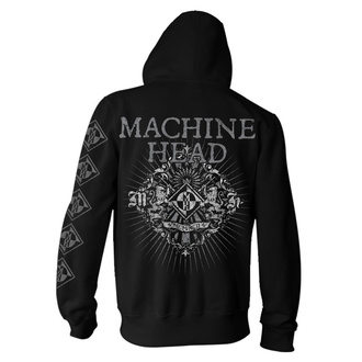felpa con capuccio uomo Machine Head - Lion Crest Rays - NNM, NNM, Machine Head