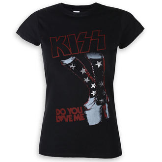 t-shirt metal donna Kiss - Do You Love Me - ROCK OFF - KISSTS03LB