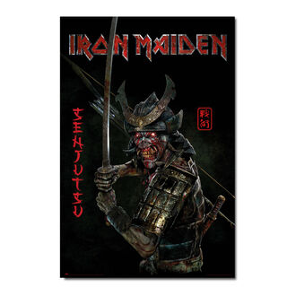 Poster IRON MAIDEN - SENJUTSU, NNM, Iron Maiden