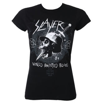 t-shirt metal donna Slayer - Dagger Skull - ROCK OFF - SLAYTEE27LB
