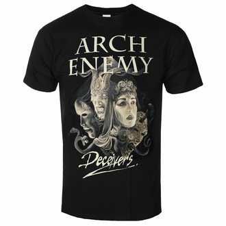Maglietta da uomo Arch Enemy - Deceivers Cover Art - Nero, NNM, Arch Enemy