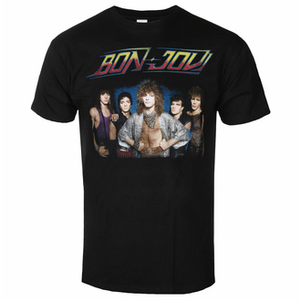 Maglietta da uomo Bon Jovi - Tour '84 - NERO - ROCK OFF, ROCK OFF, Bon Jovi