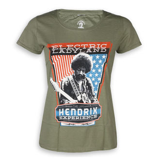 t-shirt metal donna Jimi Hendrix - Electric - ROCK OFF, ROCK OFF, Jimi Hendrix