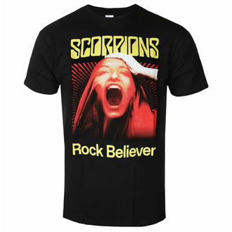 Maglietta da uomo Scorpions - Rock Believer - Nero, NNM, Scorpions