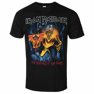 Maglietta da uomo Iron Maiden - NOTB Eddie Panel Burst - NERO - ROCK OFF, ROCK OFF, Iron Maiden