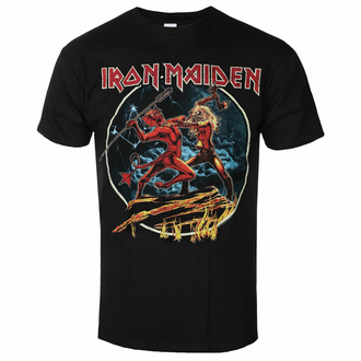 Maglietta da uomo Iron Maiden - NOTB Run To The Hills - Nero - ROCK OFF - IMTEE142MB