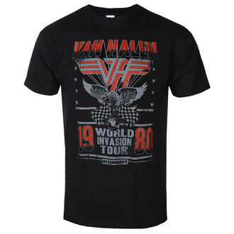 t-shirt uomo Van Halen - Invasion Tour '80 - ROCK OFF, ROCK OFF, Van Halen