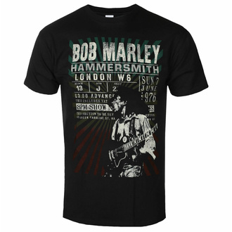 Maglietta da uomo Bob Marley - Hammersmith '76 - ROCK OFF, ROCK OFF, Bob Marley