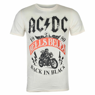 Maglietta da uomo AC/DC - Hells Bells 1980 - natura, NNM, AC-DC